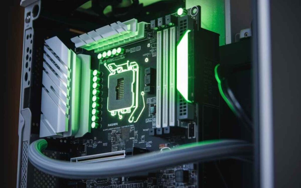 Green Light Motherboard